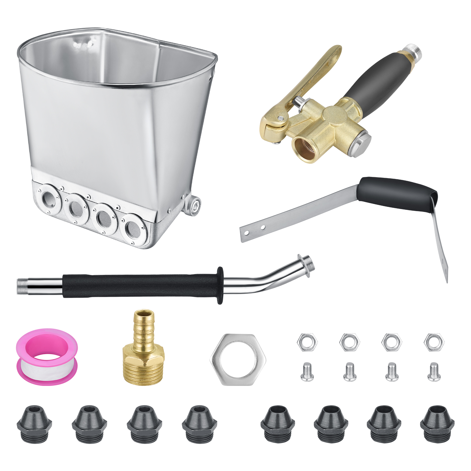 Heat Gun Paint Strip - 4 Jet Cement Spray Gun Wall
