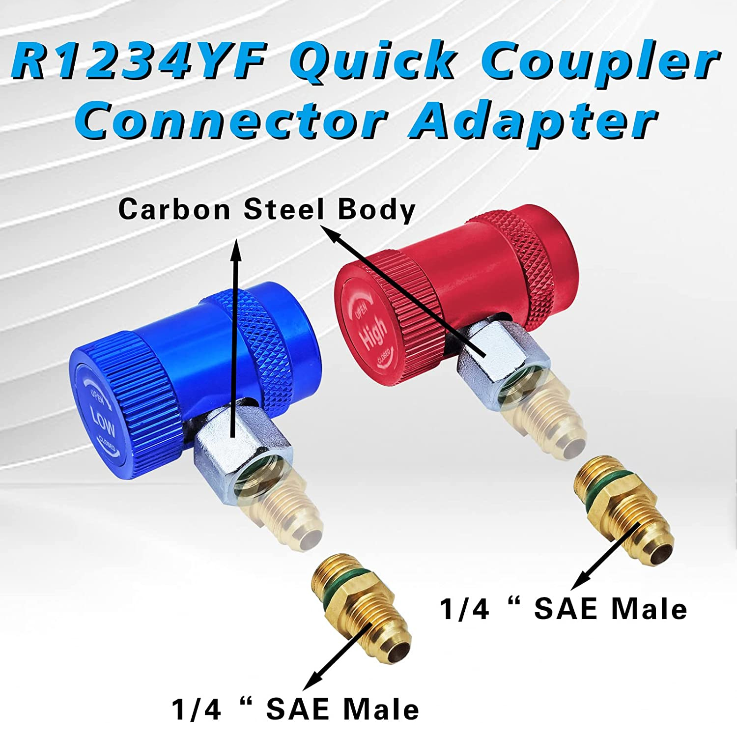 R1234yf to R134a Quick Coupler - Coolant Flush Machine recensie en prijs