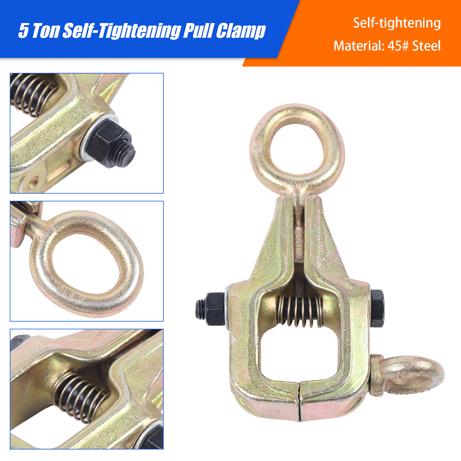 5 Ton Wide Mouth Pull Clamp  2 - Dent Repair Puller recensie en prijs