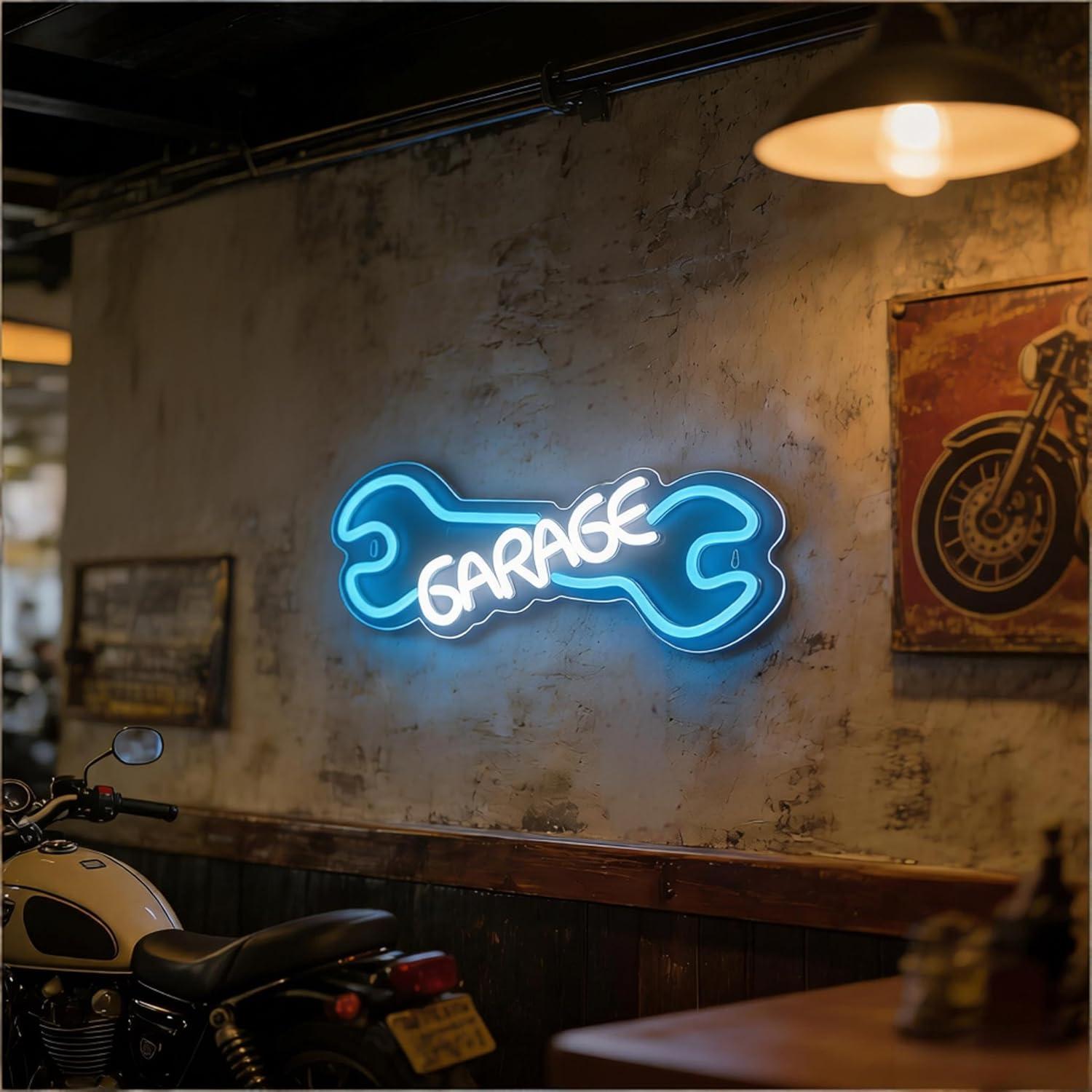 Garage Neon Sign USB Powered L - Auto Repair Shop Signs recensie en prijs