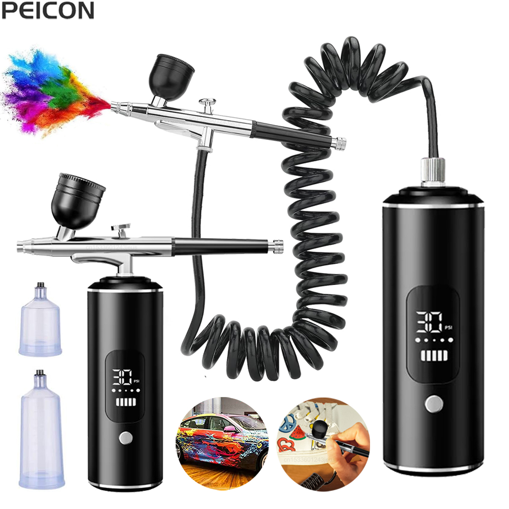 Airbrush with Compressor Porta - Heat Gun Paint Strip recensie en prijs
