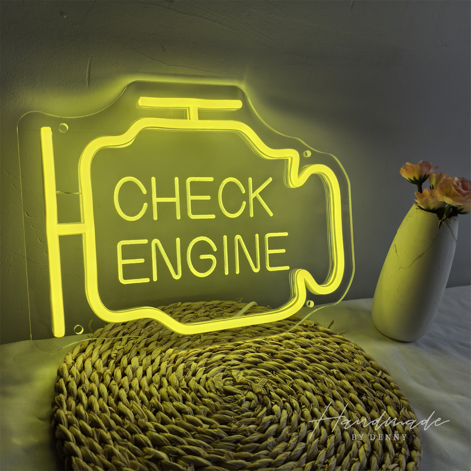 Check Engine Neon Sign, Led Ga - Auto Repair Shop Signs recensie en prijs