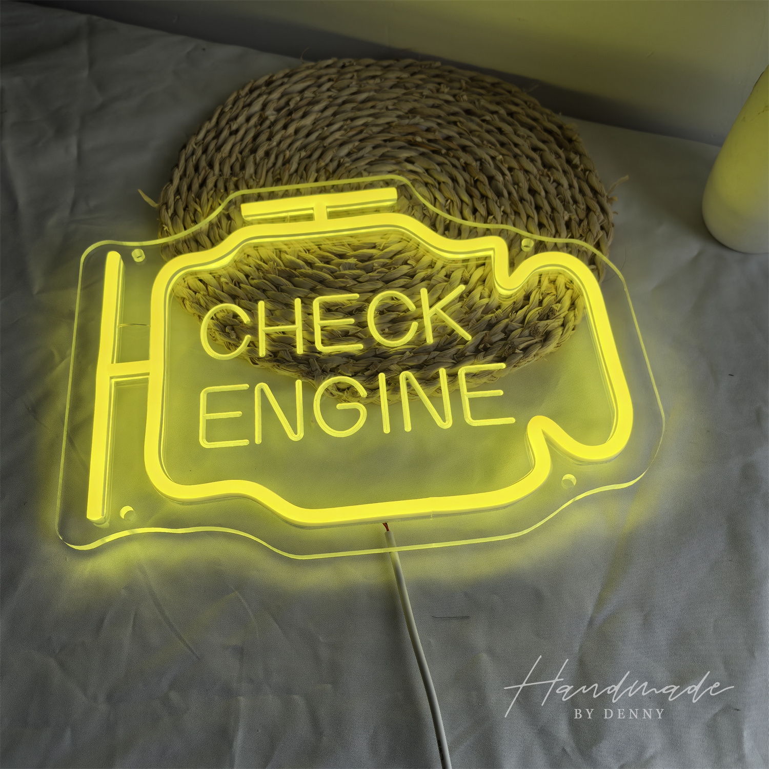 Check Engine Neon Sign, Led Ga - Auto Repair Shop Signs recensie en prijs