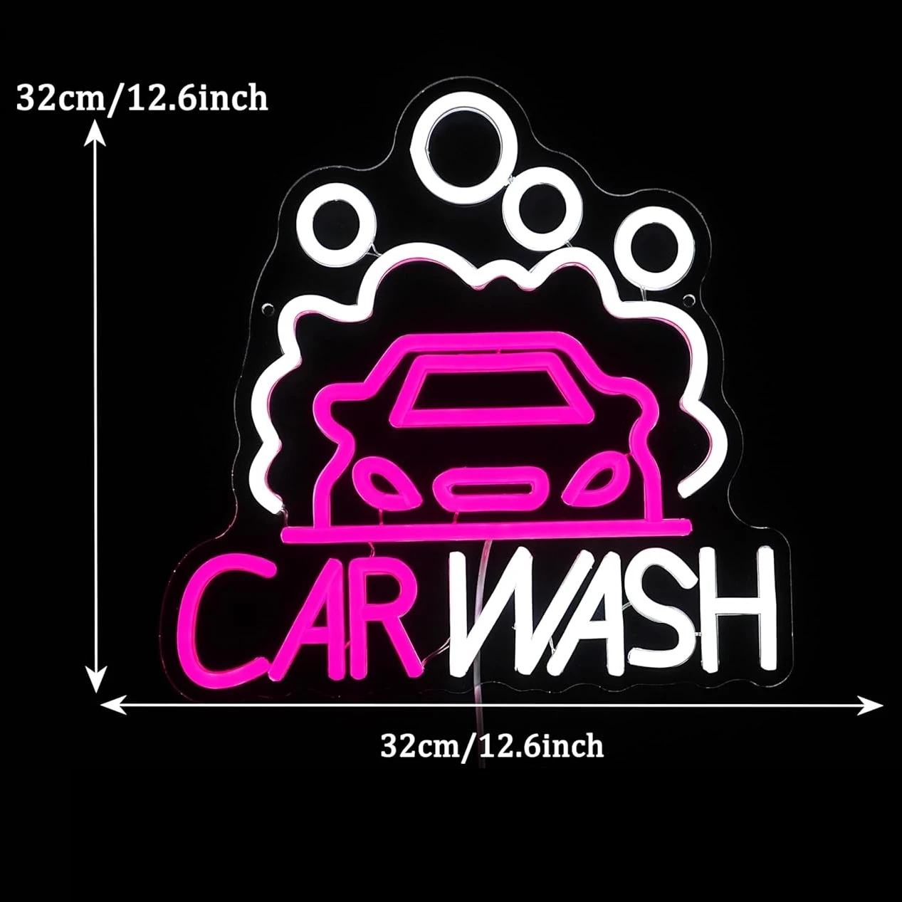 Sedan LED Neon Light Car Wash  - Auto Repair Shop Signs recensie en prijs