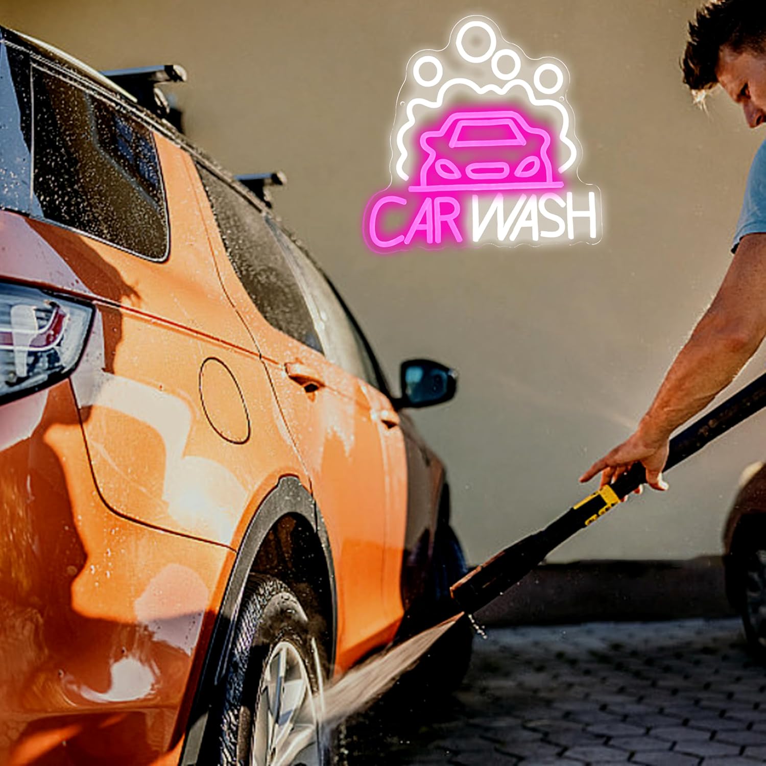 Sedan LED Neon Light Car Wash  - Auto Repair Shop Signs recensie en prijs