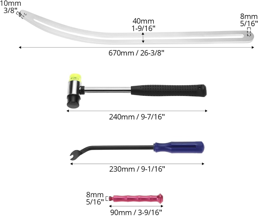 Car Dent Removal Tool Kit, Sta - Dent Repair Puller recensie en prijs