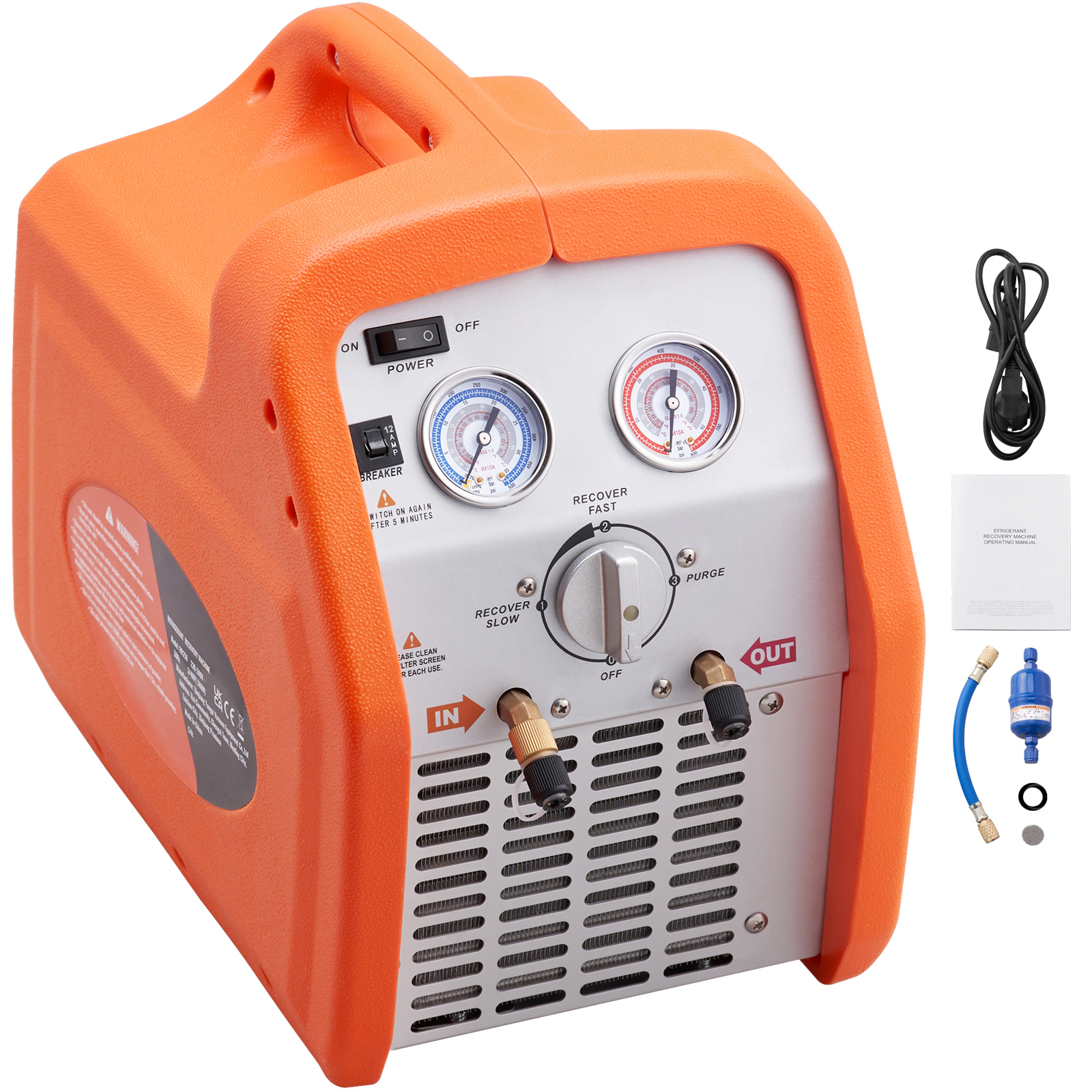 3/4 1HP Refrigerant Recovery M - Coolant Flush Machine recensie en prijs