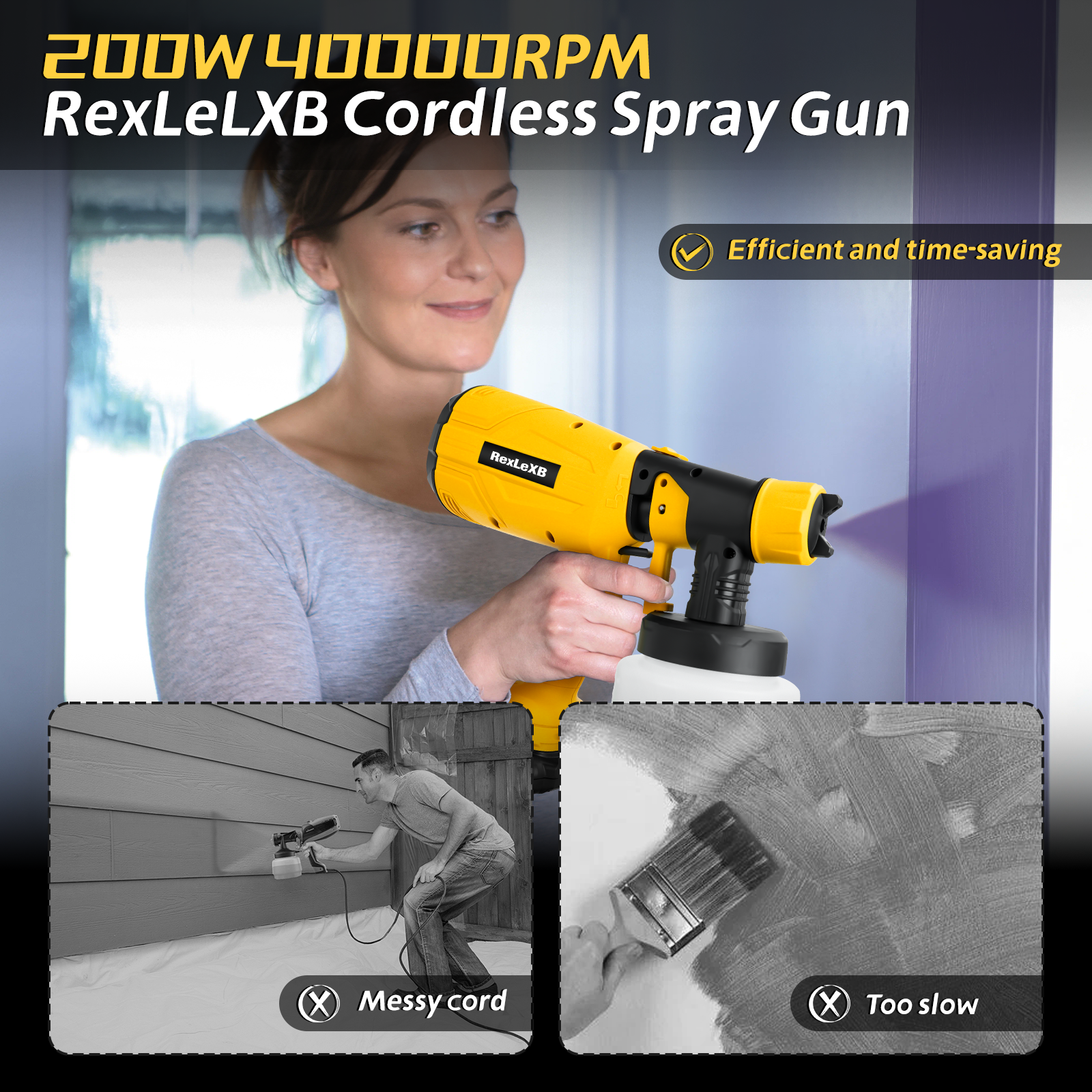 800ML Cordless Electric Spray  - Heat Gun Paint Strip recensie en prijs
