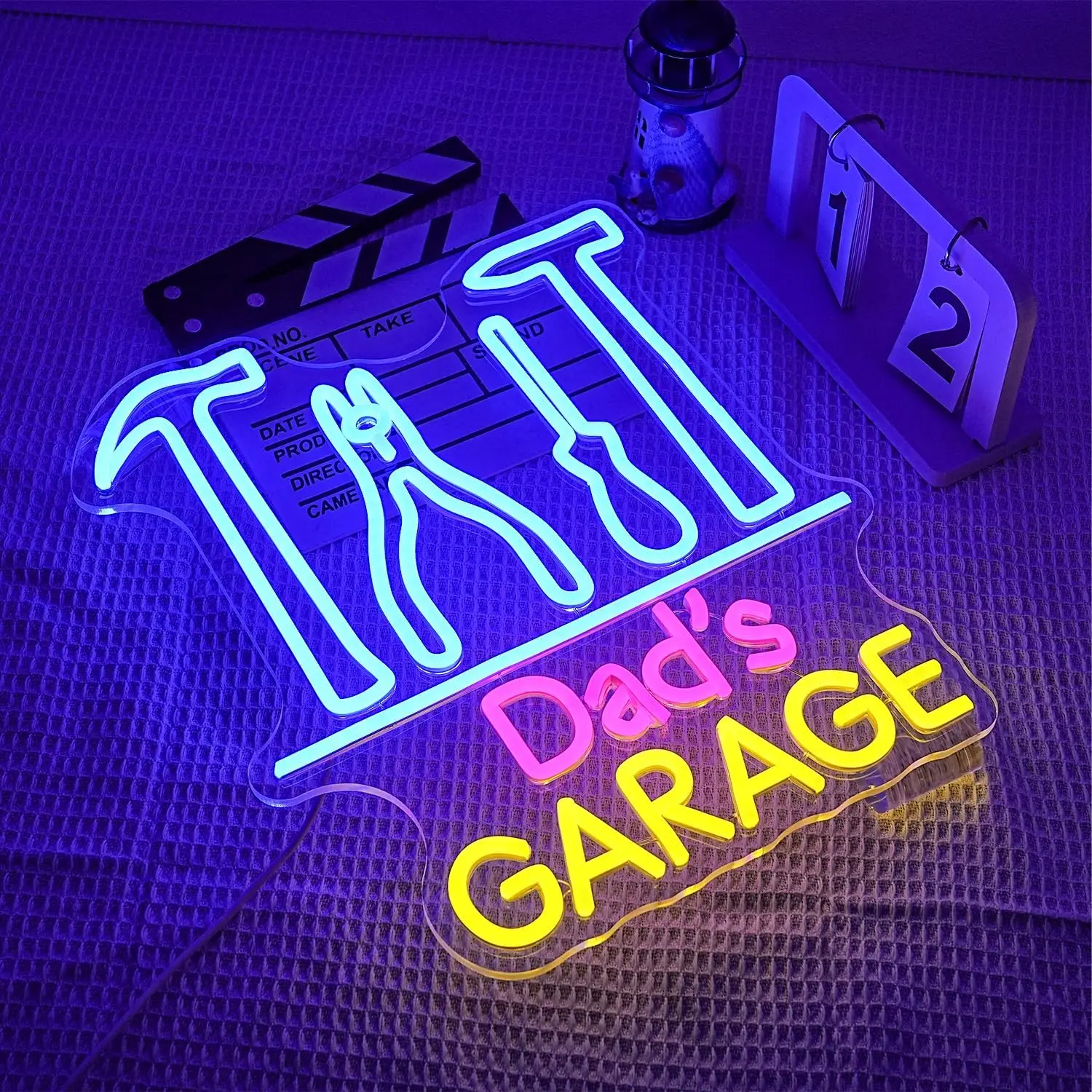 Dad's Garage Neon Sign USB Pow - Auto Repair Shop Signs recensie en prijs