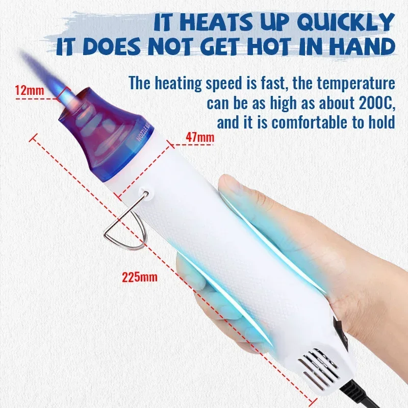 Hot Air Gun 300W 220V Ligthwei - Heat Gun Paint Strip recensie en prijs