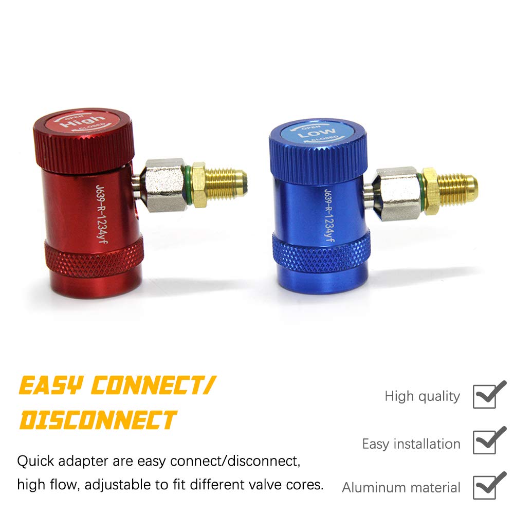 R1234yf Quick Connector Adapte - Coolant Flush Machine recensie en prijs