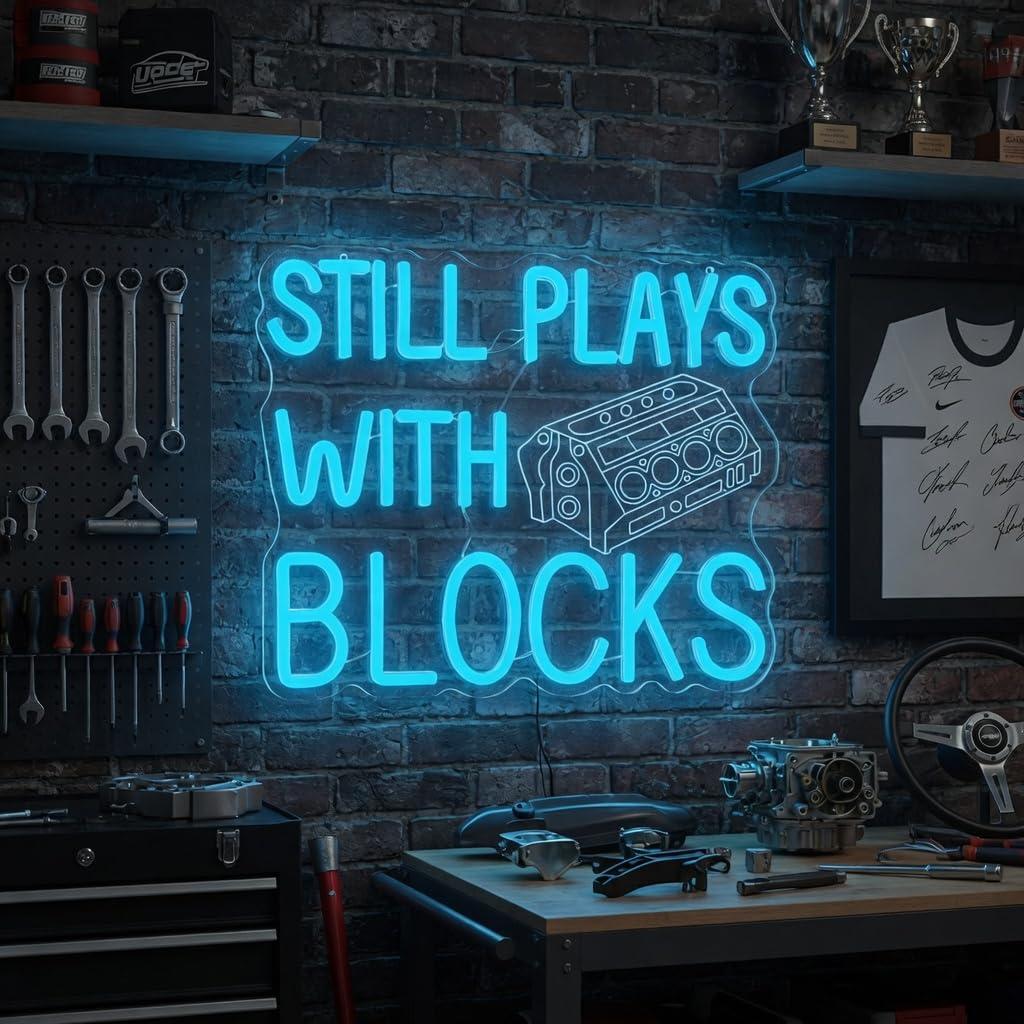 Engine Neon Sign Dimmable LED  - Auto Repair Shop Signs recensie en prijs
