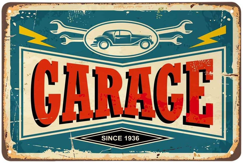 AOYEGO Garage Tin Sign,Auto Ca - Auto Repair Shop Signs recensie en prijs