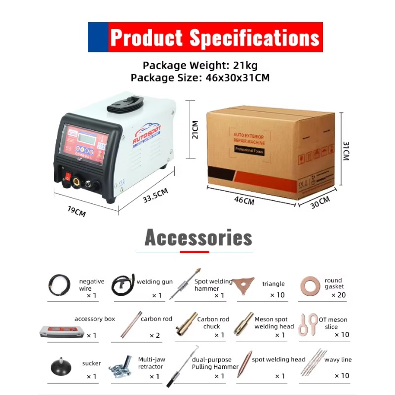 98ES Steel Dent Puller Machine - Dent Repair Puller recensie en prijs