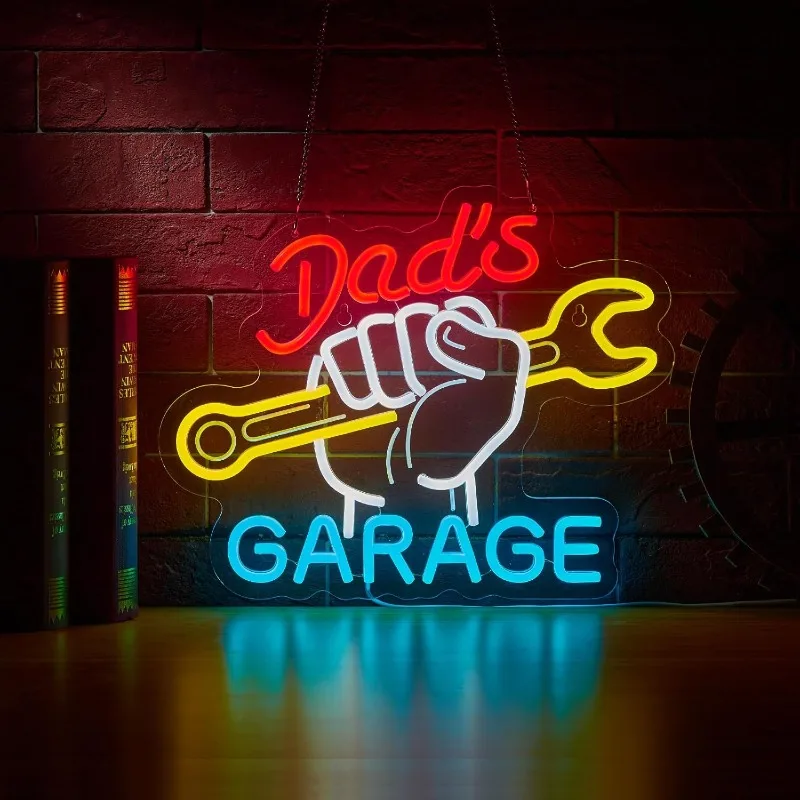 Wrench Neon Sign For Wall Deco - Auto Repair Shop Signs recensie en prijs