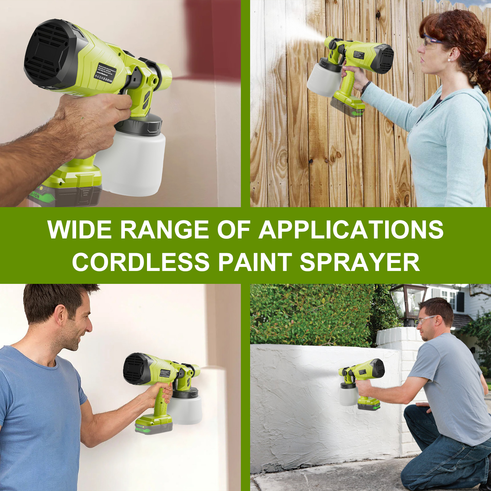1000ML Cordless Electric Spray - Heat Gun Paint Strip recensie en prijs