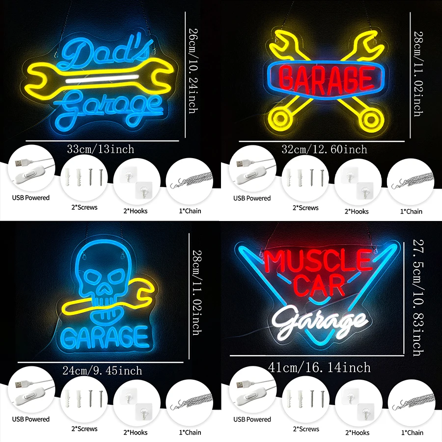 Light Up Sign For Man Cave,Aut - Auto Repair Shop Signs recensie en prijs