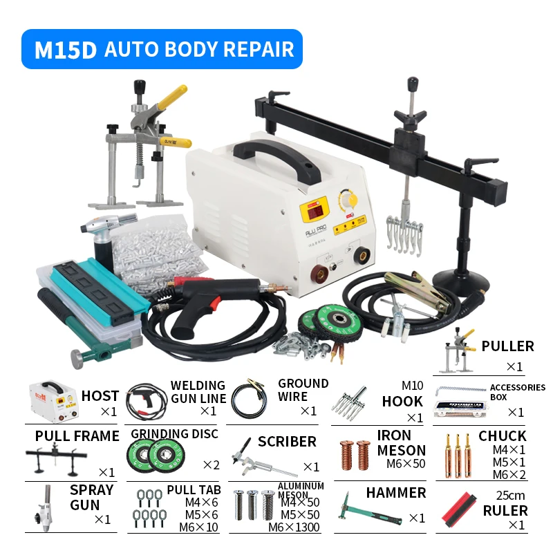 M15D/15D Portable Aluminum Spo - Dent Repair Puller recensie en prijs