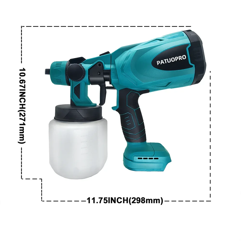 Cordless Electric Spray Gun HV - Heat Gun Paint Strip recensie en prijs