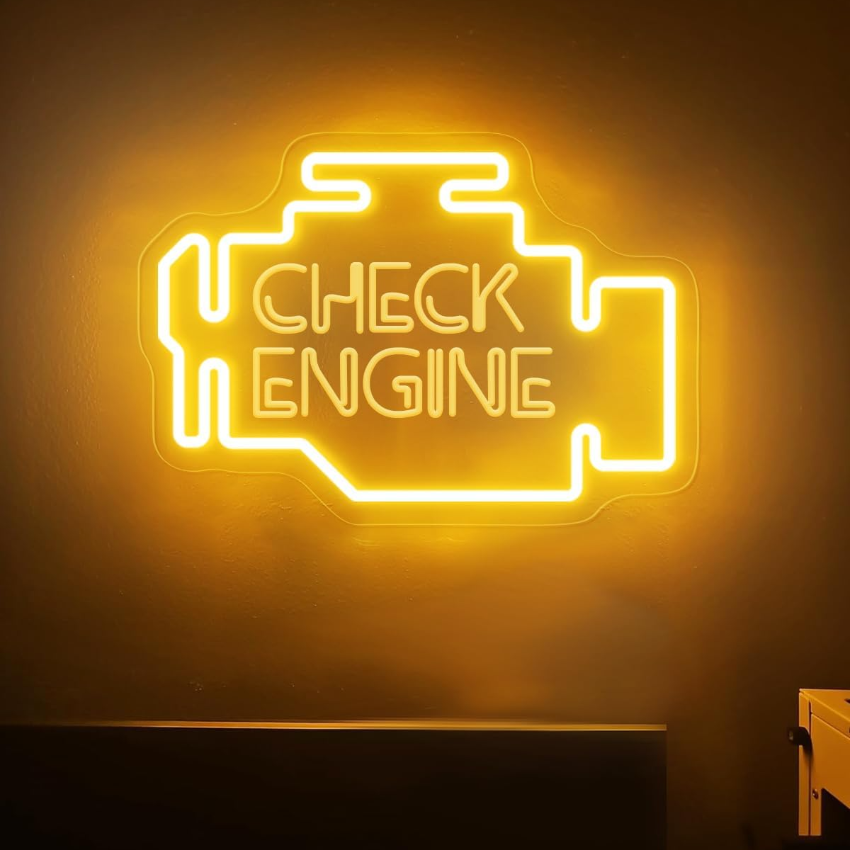 Check Engine Neon Sign Car LED - Auto Repair Shop Signs recensie en prijs