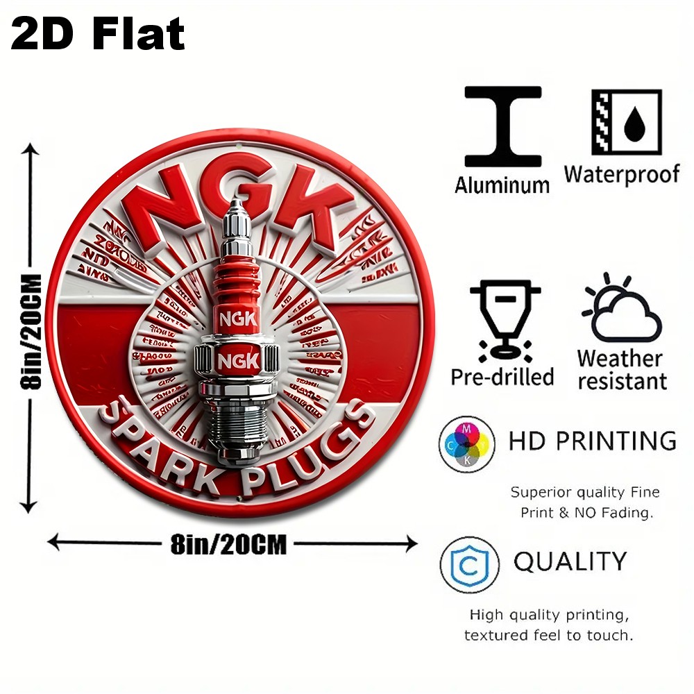 1pc Vintage Auto Parts Pattern - Auto Repair Shop Signs recensie en prijs